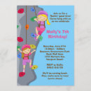 Recherche de murer invitations Escalade de roche