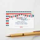 Recherche de carte de partie du 4 juillet invitations Pour elle