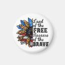 Recherche de patriotic ronds magnets Red white and blue