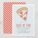Recherche de partie de pizza invitations Pour enfants