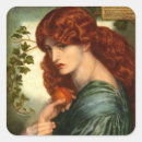 Recherche de rossetti autocollants Pré raphaélite
