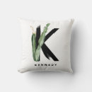 Recherche de lettre k coussins Monogramme