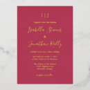 Recherche de magenta mariage invitations Minimaliste