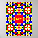 Recherche de motif graphique posters Vert