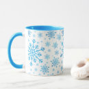 Recherche de snowflakes winter tasses Bleu