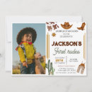 Recherche de saddle up anniversaire invitations Western