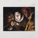 Recherche de peinture allégorique cartes postales Singe