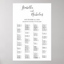 Recherche de black and white mariage plans tables Calligraphy