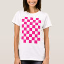 Recherche de damier blanc tshirts Rétro