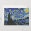 Recherche de ciel nocturne vœux cartes Vincent van gogh