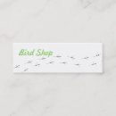 Recherche de petits oiseaux cartes visite Vert