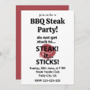 Recherche de steak party invitations Viande