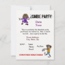 Recherche de drôle halloween invitations Zombie