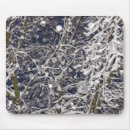 Recherche de neige couverte tapis souris Nature