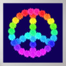 Recherche de signe de paix vert posters Arc en ciel