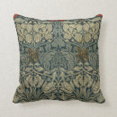 Recherche de tulipe vintage coussins Pré raphaélite