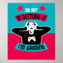 Recherche de console de jeu posters Humour