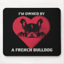 Recherche de bouledogue francais tapis souris Français
