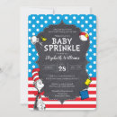 Recherche de dr seuss baby shower invitations Rouge et bleu
