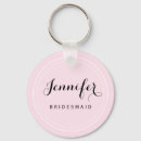 Recherche de bridesmaids porteclés Rose
