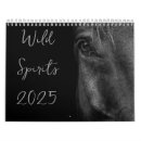 Recherche de chevaux de deux calendriers Sauvage
