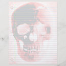 Recherche de goth papier à lettre Crâne