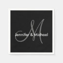 Recherche de gris blanc serviettes Mariée et mariée