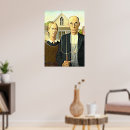 Recherche de peinture gothique américaine posters Vintage