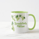 Recherche de humour petit déjeuner tasses Typographie