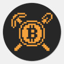 Recherche de mineur autocollants Crypto