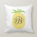 Recherche de ananas coussins Monogramme