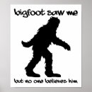 Recherche de bigfoot posters Monstre