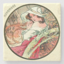 Recherche de mucha dessous de verres Vintage