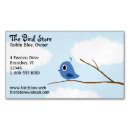Recherche de petit oiseau cartes visite Customer