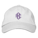 Recherche de trois casquettes Monogramme