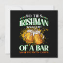 Recherche de pub irlandais invitations Shamrock