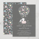 Recherche de ballons et fleurs invitations Baby