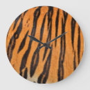 Recherche de chat tigré orange horloges Tigre