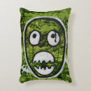 Recherche de crane coussins Vert