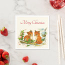 Recherche de vintage christmas serviettes Mignon