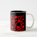 Recherche de crâne gothique tasses Noir