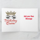 Recherche de reine rouge vœux cartes Couronne