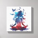 Recherche de yoga art Impression