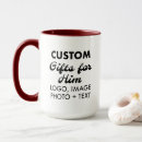 Recherche de conception colorée tasses Pour lui