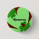 Recherche de trèfle badges Vert