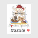 Recherche de bateau de pirates autocollants Crâne et os