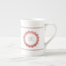 Recherche de dentelle rose tasses Élégant