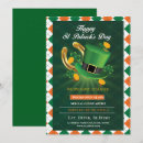 Recherche de trèfle chanceux invitations Trèfles