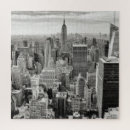 Recherche de new york noir et blanc puzzles Gratte ciel