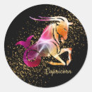 Recherche de symbole astrologique autocollants Capricorne